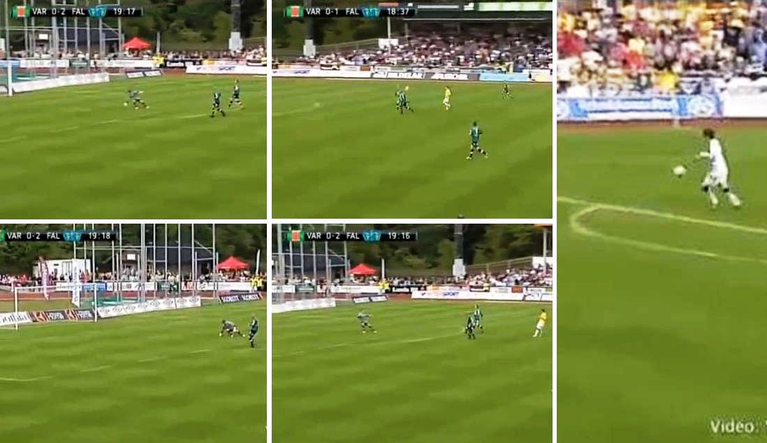 Kiper Cetak Gol Langsung dari Depan Gawangnya 